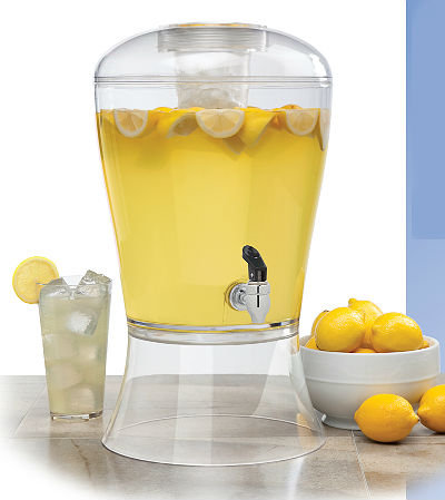 Creative Ware 3.5 Gallon Clear Acrylic Beverage Dispenser