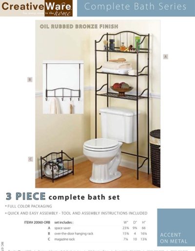 Complete Bath Series 3 Pc.