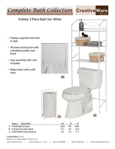 Ardsley 3 Pc White