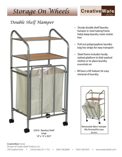 Double Shelf Hamper